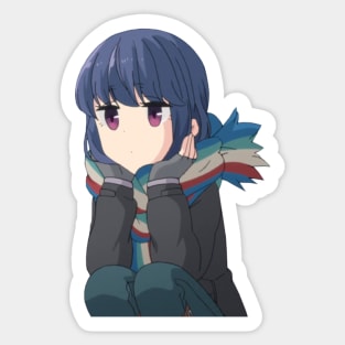 Shimarin Squatting Sticker